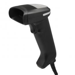 ウェルコムデザイン WAP-L-46XS-V-BLK-USB WELCOMアプリライセンス付ガン型2次元リーダ(黒)、OCR/DPM標準対応、USB標準2mケーブル付