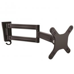 StarTech.com ARMWALLDS VESA規格対応テレビ用壁面取付けジョイントアーム(3軸タイプ)アーム長さ381mm上下左右角度調節最大27インチTV(最大15kg)