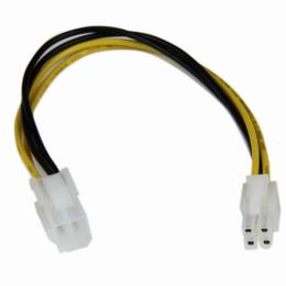 StarTech.com ATXP4EXT 20cmパソコン用ATX12V電源延長ケーブルATX12V電源コネクタ4ピン(オス)-ATX12V電源コネクタ4ピン(メス)