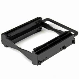 StarTech.com BRACKET225PT 3.5インチベイ対応2x2.5インチSSD/HDD変換マウンタ工具不要デスクトップPCコンピュータ用変換ブラケット