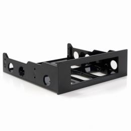 StarTech.com BRACKETFDBK HDD用3.5インチ-5.25インチフロントドライブベイ専用変換マウンタフロントベゼル-ブラック固定用ねじx4付き