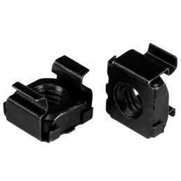 StarTech.com CABCAGENUT6B M6ケージナット(50個)ブラック