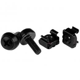 StarTech.com CABSCREWM52B M5ネジ(12mm)&ケージナット(100セット)ブラック