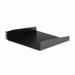 StarTech.com CABSHELF 標準ユニバーサルサーバーラックキャビネット用棚板/収納棚ブラック耐荷重20kg冷延鋼板使用