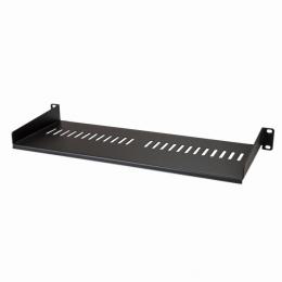 StarTech.com CABSHELF1U7V 1U固定式サーバーラック棚板放熱用スリット付き奥行き178mmカンチレバー型