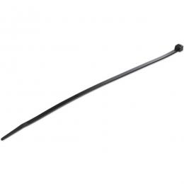 StarTech.com CBMZT10B 結束バンド/ナイロンケーブルタイ/100本入りパック/ブラック/長さ25cm/幅4mm/ケーブル束の直径68mm/引張強度22kg/UL94V-2規格認定品