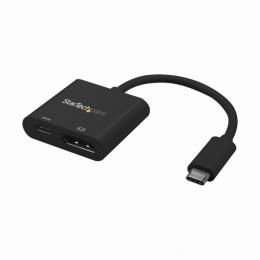 StarTech.com CDP2DPUCP USB-C-DisplayPort変換アダプタUSBPowerDelivery対応4K/60HzUSBType-C(オス)-DP(メス)