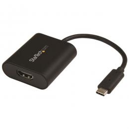 StarTech.com CDP2HD4K60SA USB-C-HDMI変換アダプタプレゼンテーション・モード切替スイッチ4K/60Hz対応USB3.1Type-C(オス)-HDMI(メス)