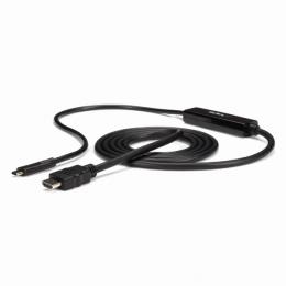 StarTech.com CDP2HDMM1MB USB-C-HDMI変換アダプタケーブル1m4K/30Hz入力:USBType-C(オス)-出力:HDMI(オス)