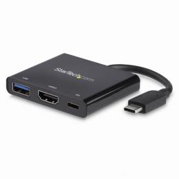 StarTech.com CDP2HDUACP USBType-C接続HDMIディスプレイ変換アダプタ4K/30HzThunderbolt3互換60WUSBPowerDelivery