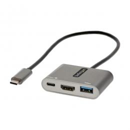 StarTech.com CDP2HDUACP2 USBType-Cマルチ変換アダプター/USB-Cマルチハブ/USB-C-4KHDMIビデオ/100WPDパススルー/USB3.05Gbpsハブ(1xType-C+1xType-A)/タイプC対応トラベルドック