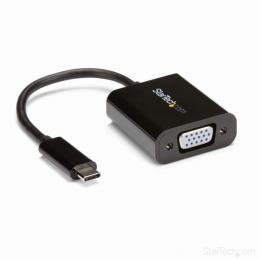 StarTech.com CDP2VGA USB-C-VGA変換アダプタUSBType-C(オス)-アナログRGB/D-Sub15ピン(メス)ビデオコンバータ1920x1200/1080pに対応