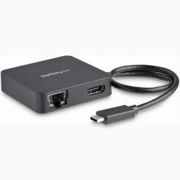 StarTech.com DKT30CHD USBType-C接続マルチアダプタ1x4KHDMI1xギガビット有線LAN1xUSB-C1xUSB-A