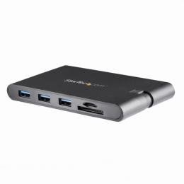 StarTech.com DKT30CHVSCPD USBType-C接続マルチアダプタMac/Windows対応HDMI/VGA3xUSB3.0SD/microSDカードスロットUSBPD3.0