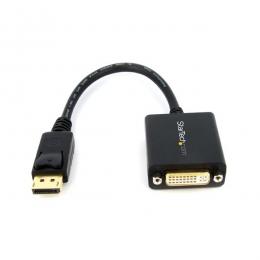 StarTech.com DP2DVI2 DisplayPort(オス)-DVI(メス)変換アダプタ黒ディスプレイポート/DP-DVI-I(29ピン)シングルリンク変換ケーブル1920x1200ブラック