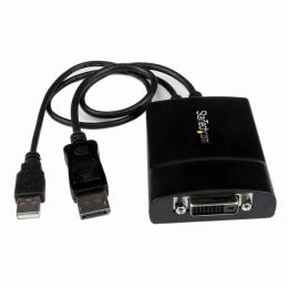 StarTech.com DP2DVID2 DisplayPort-DVIデュアルリンクアクティブ変換アダプタディスプレイポート/DPオス-DVI-Dメス(19ピン)2560x1600ブラックUSBバスパワー駆動