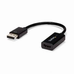 StarTech.com DP2HD4KS DisplayPort-HDMI4Kx2Kオーディオ/ビデオアクティブ変換アダプタUltraHD@30Hzブラック