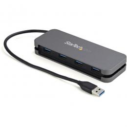 StarTech.com HB30AM4AB 4ポートUSB3.0ハブ/USB-A-4xUSB-A/SuperSpeed5GbpsUSB3.1Gen1対応Type-Aハブ/USBバスパワー/28cmケーブル