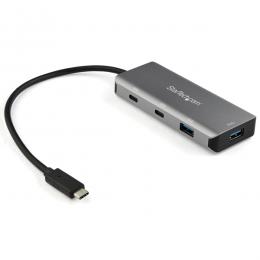 StarTech.com HB31C2A2CB 4ポートUSB-CハブUSB3.1Gen2準拠2xType-Cポート/2xType-Aポート10Gbpsデータ伝送速度