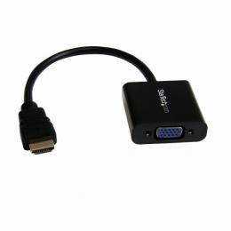 StarTech.com HD2VGAE2 HDMI-VGA変換アダプタ/コンバータHDMI(19ピン)-アナログRGB(D-Sub15ピン)変換コネクタオス/メス1920x1080