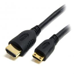 StarTech.com HDACMM50CM ハイスピードHDMI-ミニHDMI変換ケーブル50cm/HDMIオス-MiniHDMIオス/HDMIタイプA-HDMIタイプC/イーサネット対応