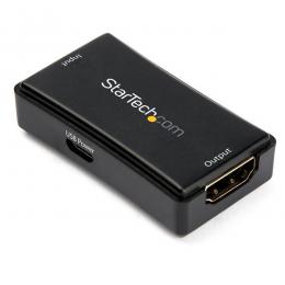 StarTech.com HDBOOST4K2 HDMIリピーター最大14m4K/60HzUSBバスパワー対応7.1chオーディオ
