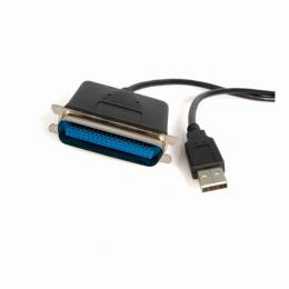StarTech.com ICUSB1284 1.8mUSB-パラレルプリンタコンバータケーブルUSBA(4ピン)-セントロニクス/アンフェノール36ピン(IEEE1284準拠)変換ケーブルオス/オス