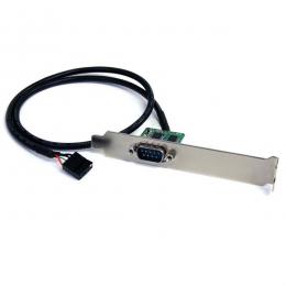 StarTech.com ICUSB232INT1 60cmM/B内部USBピンヘッダーRS232Cシリアル変換アダプタ(スロットカバー付)マザーボード内蔵USB2.0ピンヘッダ(10ピン)メス-DB-9(9ピン)オス