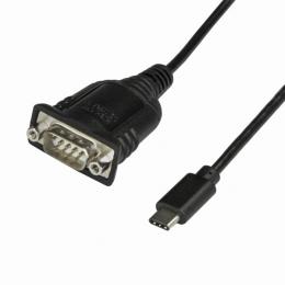 StarTech.com ICUSB232PROC USB-C-シリアル(RS232C)変換アダプタケーブルCOMポート番号保持機能USB2.0/1.1準拠USBType-C(オス)-D-Sub9ピン(オス)