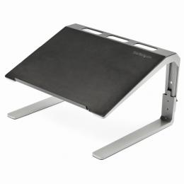 StarTech.com LTSTND ノートパソコンスタンド高耐久性スチール/アルミ3段階の高さ調節エルゴノミクス対応ノートPC台座
