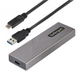 StarTech.com M2-USB-C-NVME-SATA USB-C10Gbps-M.2NVMe&M.2SATASSD外付けケース/対応外形サイズ：2230224222602280/USBType-C&Aホストケーブル付属