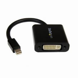StarTech.com MDP2DVI3 MiniDisplayport-DVI変換アダプタミニディスプレイポート/MiniDP-DVI変換ケーブルMiniDisplayPortオス-DVI-I(29ピン)メス1920x1200ブラック