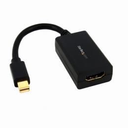 StarTech.com MDP2HDMI MiniDisplayPort-HDMI変換アダプタミニディスプレイポート/miniDP(オス)-HDMI(メス)コンバータ1920x1200ブラック