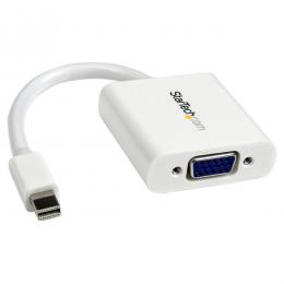 StarTech.com MDP2VGAW MiniDisplayPort-VGA変換アダプタミニディスプレイポート/mDP/MiniDPオス-VGA/RGB(D-Sub15ピン)メスコンバータ1920x1200ホワイト