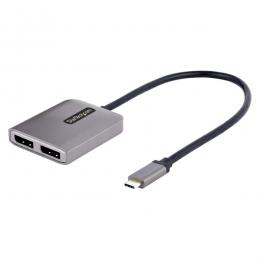 StarTech.com MST14CD122DP MSTハブ/USB-C接続/デュアルモニター/4K60HzDisplayPort1.4/DP1.4Altモード/HDR/30cmケーブル