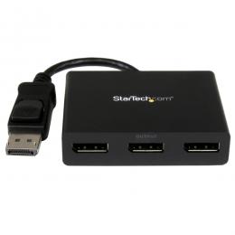 StarTech.com MSTDP123DP 3ポートMSTハブDisplayPort-3xDisplayPortマルチモニタースプリッタ4K対応ディスプレイポート(オス)-3ポートディスプレイポート(メス)Windowsのみ対応