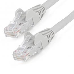 StarTech.com N6LPATCH50CMGR カテゴリー6LANケーブル-50cm/グレー/LSZH(低煙ゼロハロゲン)対応/650MHz10GbE/100WPoE/UTP/ツメ折れ防止RJ45コネクタ/ETL規格認定品/24AWG