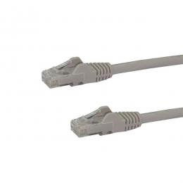 StarTech.com N6PATC750CMGR カテゴリー6LANケーブル7.5mツメ折れ防止RJ45コネクタグレーCAT6ギガビットイーサネットケーブル24AWG