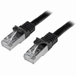 StarTech.com N6SPAT3MBK カテゴリ6LANケーブル3mブラックツメ折れ防止RJ45コネクタS/FTP(2重シールドツイストペア)ケーブル