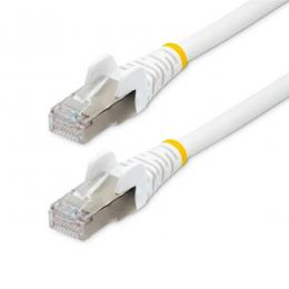 StarTech.com NLWH-150-CAT6A-PATCH カテゴリー6ALANケーブル/1.5m/ホワイト/LSZH(低煙ゼロハロゲン)/10GbE500MHz/100WPoE++/S/FTP/ETL認証済/ツメ折れ防止機構付