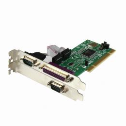 StarTech.com PCI2S1P RS232Cシリアル2ポート/IEEE1284パラレル1ポート増設PCIインターフェースカード(16550UART対応)2xDB9オス/1xDB25メスSPP/EPP/ECP/BPP転送モード対応