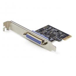 StarTech.com PEX1P2 パラレル1ポート増設PCIExpressインターフェースカード/SPP、ECP転送モード対応/1xDB25IEEE1284準拠PCIe拡張ボード/標準&ロープロファイル対応