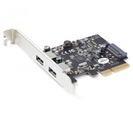 StarTech.com PEXUSB312A3 2ポートUSB-A増設PCIExpressインターフェースカード/各ポートで10Gbpsに対応/USB3.1Gen2(USB3.2Gen2)準拠PCIe拡張カード/標準&ロープロファイル対応