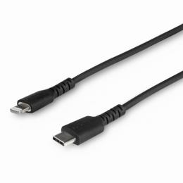 StarTech.com RUSBCLTMM1MB USBType-C-Lightningケーブル1mブラックAppleMFi認証iPhone充電ケーブル高耐久性ライトニングケーブル