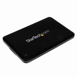 StarTech.com S2510BPU337 7mm厚2.5インチSSD/HDDケースUSB3.0接続SATA3.0対応ハードディスクケースUASP対応