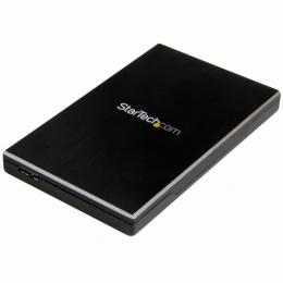 StarTech.com S251BMU313 USB3.1(10Gbps)接続2.5インチSATASSD/HDDドライブケースアルミ製ポータブル&シングルドライブケース