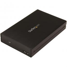 StarTech.com S251BU31315 2.5インチSATA対応SSD/HDDケースUSB3.1(10Gbps)USB-CまたはUSB-Aポート接続対応ドライブ高さ5mmから15mmに対応