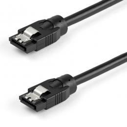 StarTech.com SATRD60CM SATAラウンドケーブル0.6mラッチ付きシリアルATAケーブル6Gbps対応