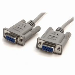 StarTech.com SCNM9FF 3mRS232Cシリアルクロスケーブル1xDB9メスー1xDB9メスヌルモデムケーブル