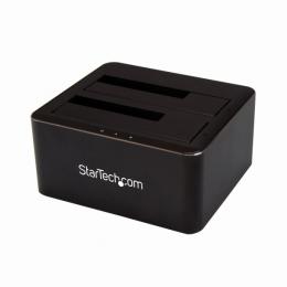 StarTech.com SDOCK2U33V クレードル式SATA3.0対応HDD/SSDドッキングステーション2x2.5/3.5インチドライブ対応USB3.0接続